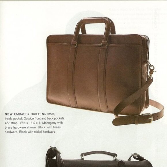 NEW, Coach Embassy Briefcase - Picture 4 of 16